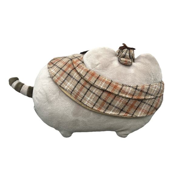 Gund Detective Pusheen the Cat Plush 8” Tall Stuffed Animal Sherlock Holmes {3}. - Picture 2 of 11